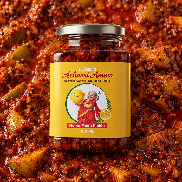 Suvarna's Achaari Amma Lemon Pickle 400ml