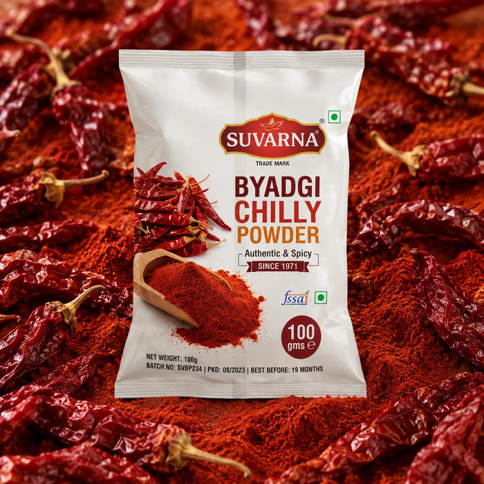 Suvarna Byadgi Chilly Powder 100g
