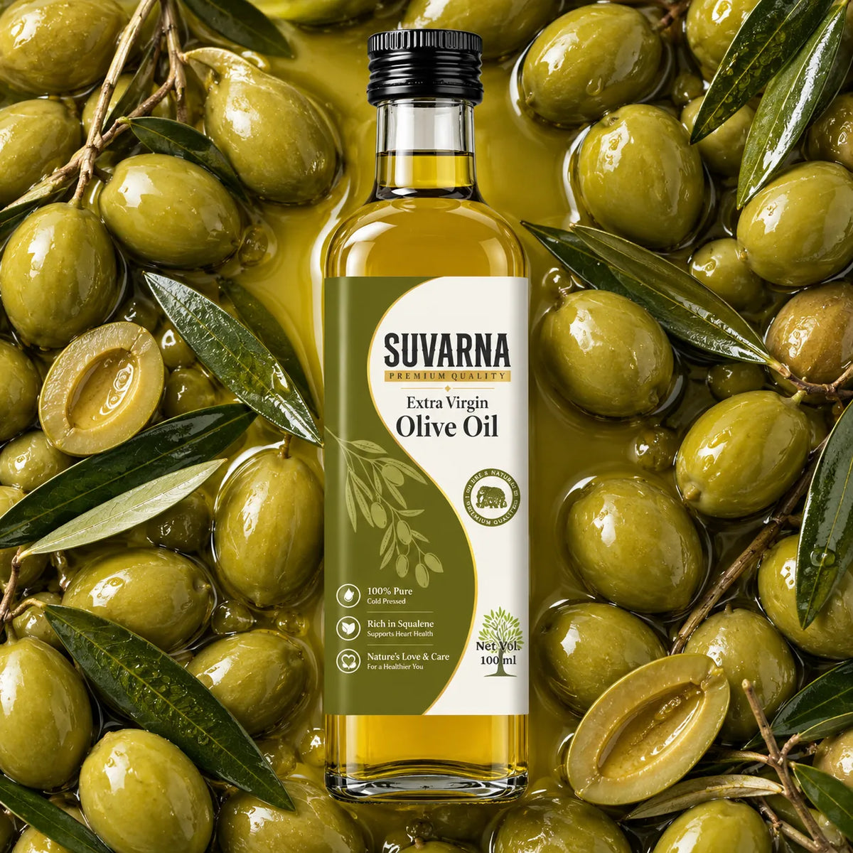 Suvarna Extra Virgin Olive Oil - 100ml