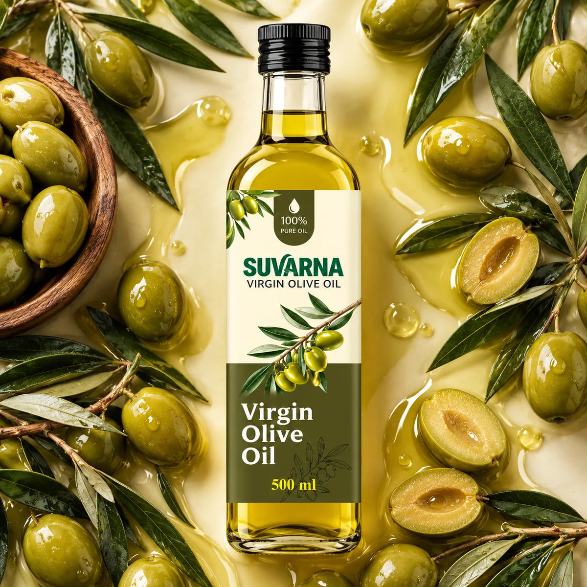 Suvarna Extra Virgin Olive Oil - 500ml