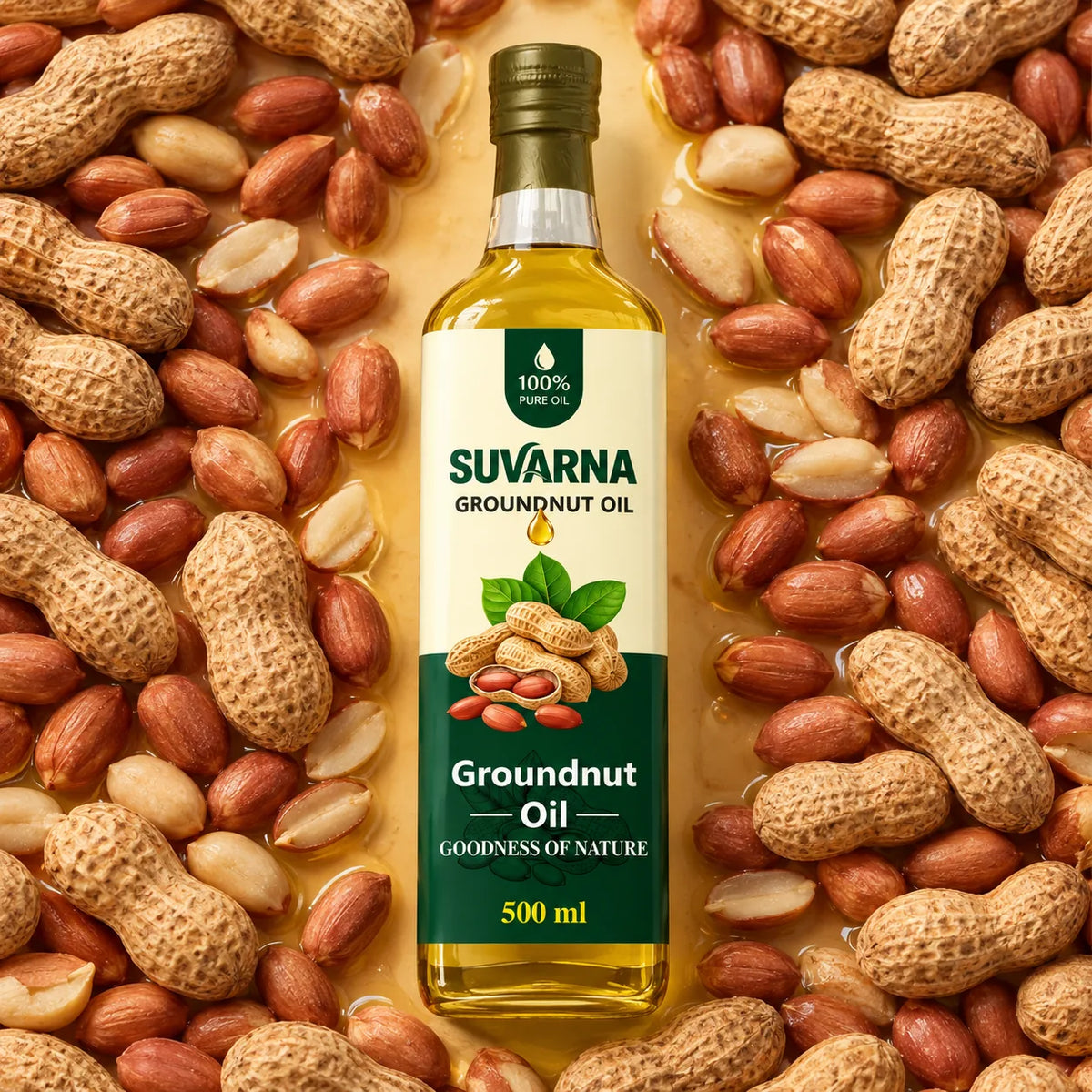 Suvarna Groundnut Oil 500ml