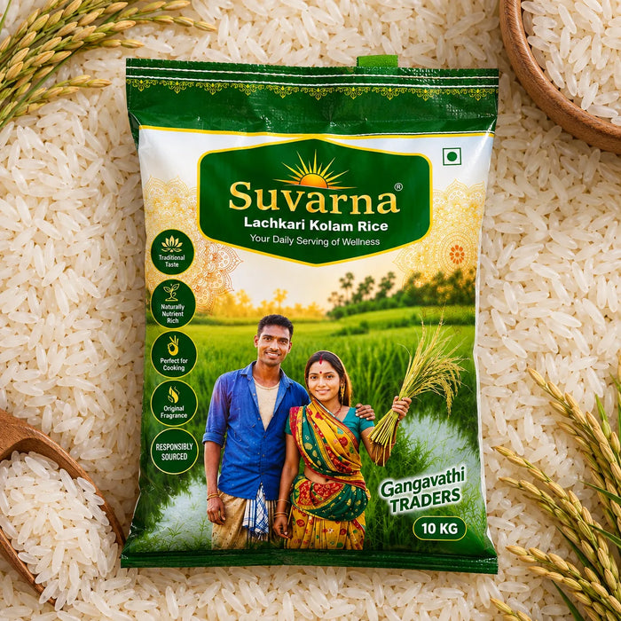 Suvarna Lachkari Kolam Rice 10kg