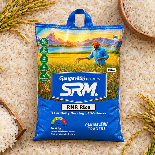 Gangavathi Traders SRM RNR Rice 10kg