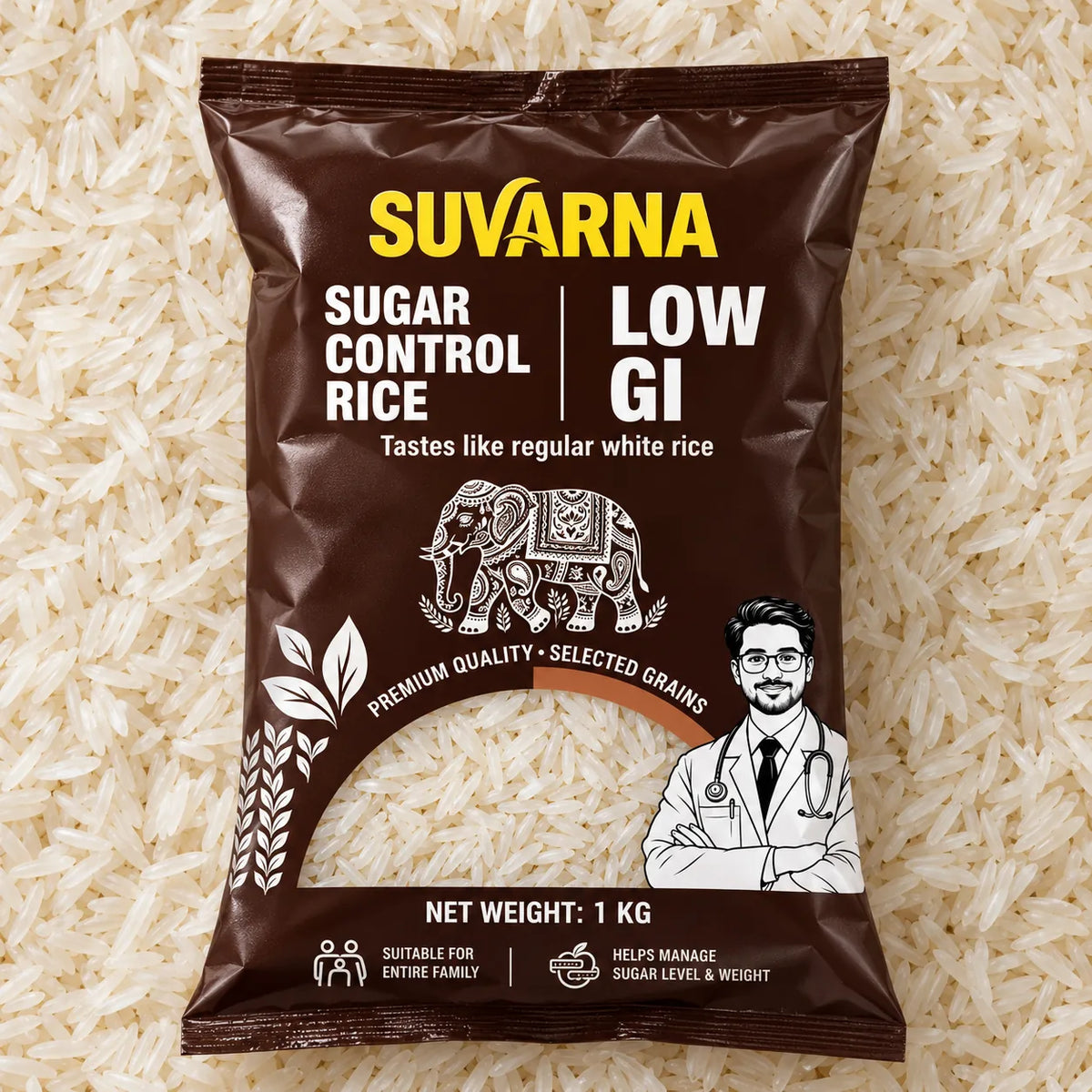 Suvarna Sugar Control Rice (Low GI) 1kg